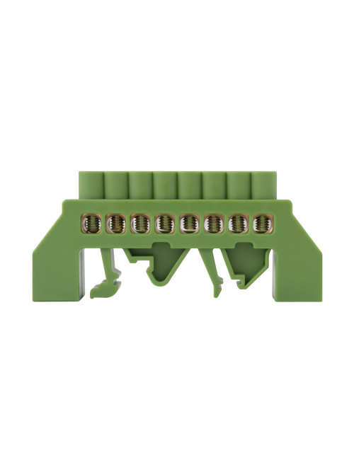 Шина нулевая e.bsi.pro.2.8 в изолированном корпусе универсальная green (ЗЕЛЕНАЯ)
