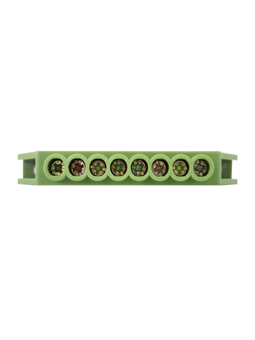Шина нулевая e.bsi.pro.2.8 в изолированном корпусе универсальная green (ЗЕЛЕНАЯ)