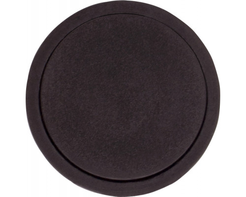 Кнопка пластмасовая без фиксации  e.mb.ea125 черная 1NO+1NC