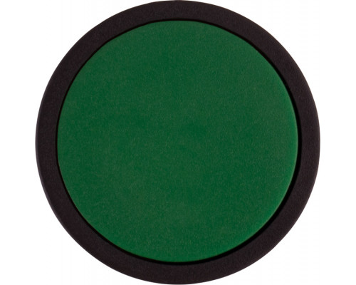 Кнопка пластмасовая без фиксации  e.mb.ea135  зеленая 1NO +1NC