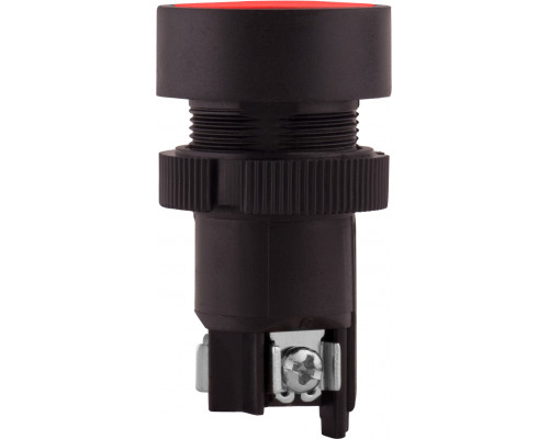 Кнопка пластмасовая без фиксации e.mb.ea145 красная 1NO+1NC