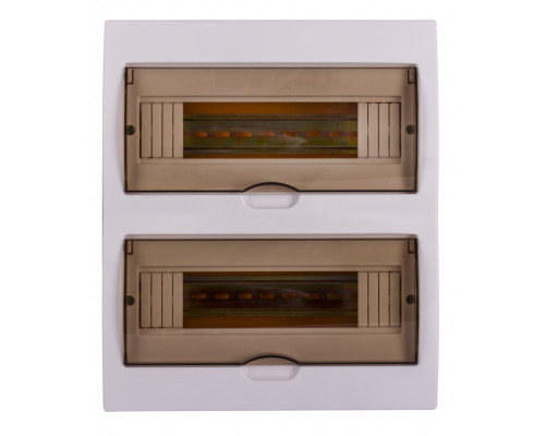 Корпус пластиковый 24-модульный e.plbox.stand.w.24k, встроенный