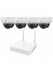 Kit Uniview NVR301-04LB-W, 4 Беспроводные IP-камеры 322SR3-VSF28W-D