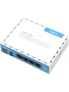 RB941-2nD Router Porturi:4. Viteza:10/100Mbps. Finisaj: Plastic