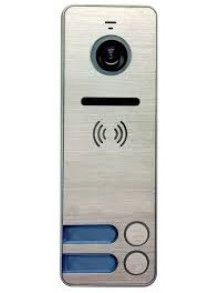 iPANEL 2 USERS Panou de apel p/u 2 abonati. Camera: 800TVL. Finisaj: Metal