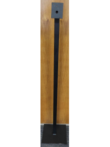 Кронштейн напольный с пяткой 300*300 из квадратной трубы H 1350 mm