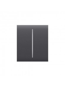 Ajax CenterButton (1-gang/2-way) [55] graphite