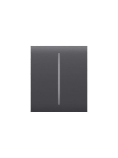 Ajax CenterButton (1-gang/2-way) [55] graphite