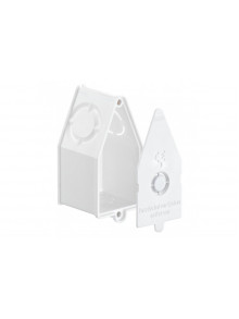 Wall light connection box
