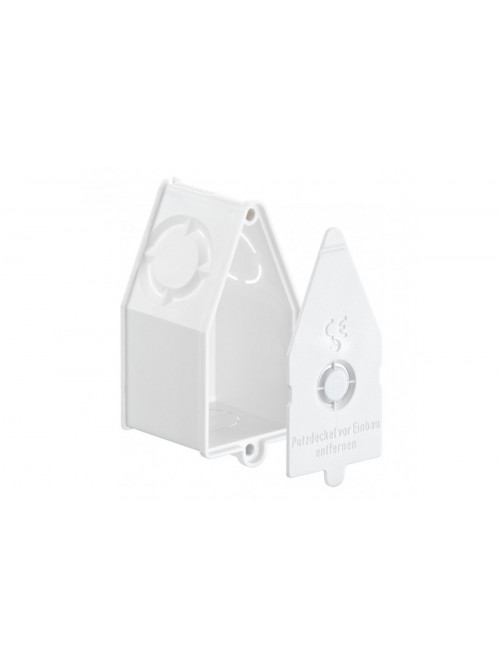 Wall light connection box