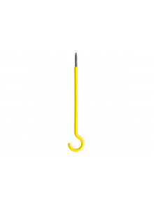 Insulated hook screw, 100 mm