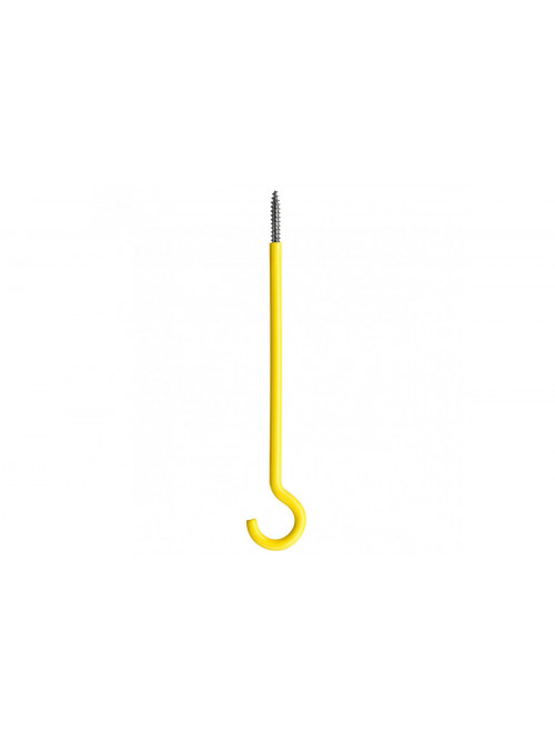 Insulated hook screw, 100 mm