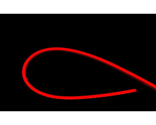 LED neon PROLUM™ 8x16, IP68, 12V, Seria „LF”, Roșu, PRO