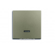 Светорегулятор нажимной 400Вт, цвет Шампань, ABB Basic 55