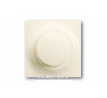 Светорегулятор нажимной 400Вт для л/н и эл.трансф-ов, цвет Бежевый, ABB Impuls