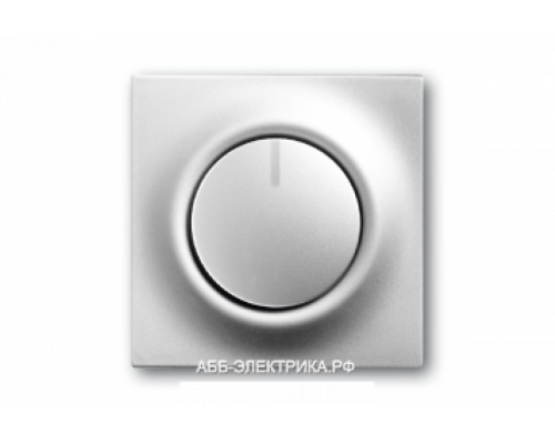 Светорегулятор под люминесцентные лампы 1-10В, цвет Серебро, ABB Impuls