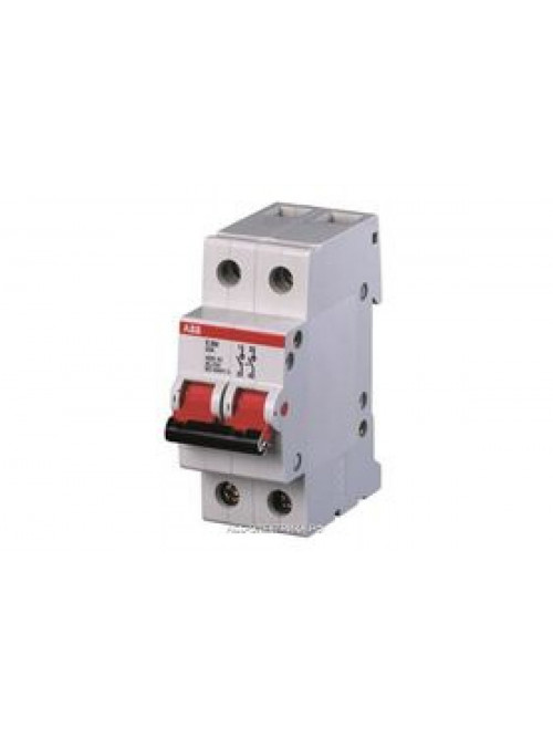 ABB SD202 Рубильник 2P 16A рычаг крас.