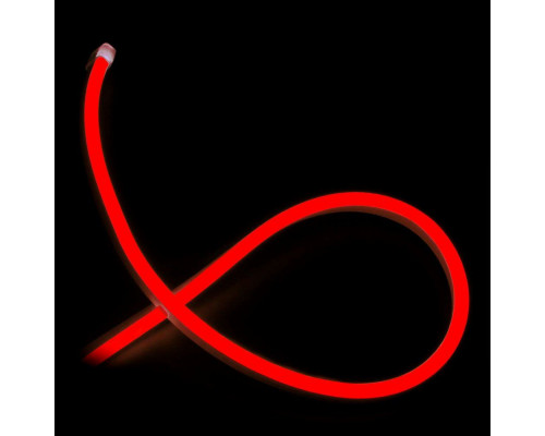 LED neon PROLUM™ 8x16, IP68, 12V, Seria „LF”, Roșu, PRO