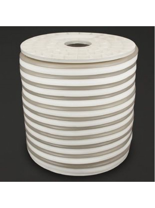Светодиодный неон PROLUM™ 8x16, IP68, 220V, Series "GL", Тепло-белый, PRO