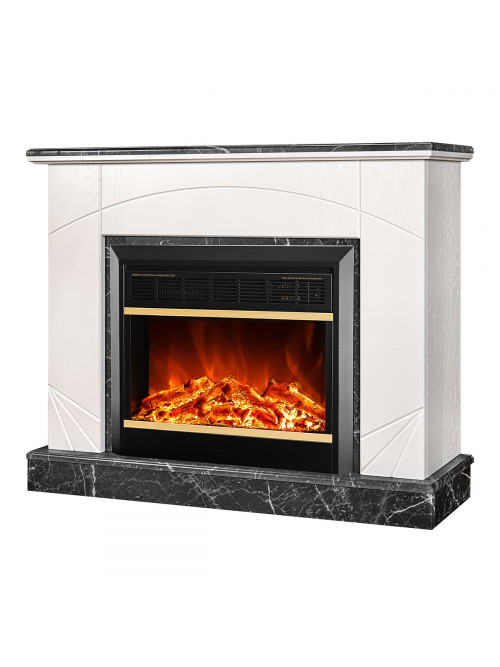 Каминокомплект Madeira lux & Mars, 850x1100x270 мм, 1500W, 2 мощности обогрева, 5 режимов интенсивности пламени, Таймер