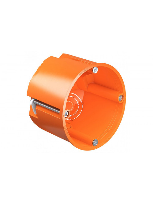 O-range® one-gang junction box, Depth 62 mm