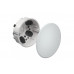 Junction box Ø 120 mm O-range ECON®, air-tight, Depth 65 mm, halogen-free