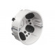 Junction box Ø 120 mm O-range ECON®, air-tight, Depth 65 mm, halogen-free