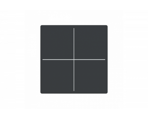 Busch-Jaeger – LFW/A.4.63.11-81 Cover plate anthracite - 63x63