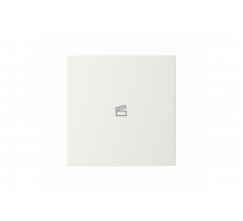 Busch-Jaeger – LFST/A.1.55.11-914 Cover plate with legend with Symbol "scene" alpine white - Busch-balance SI