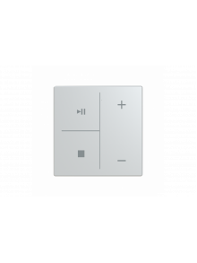 Busch-Jaeger – LFMW/A.4.63.1-83 Cover plate aluminium silver - 63x63