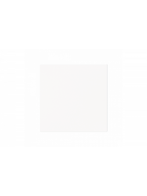 Rocker None for Dimmer Single rocker studio white matt - Busch-art linear