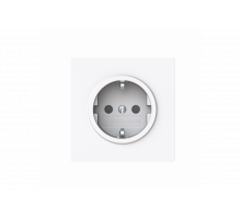 Socket insert Without imprint Safety Shutter Protective contact (SCHUKO) studio white  - Busch-art linear
