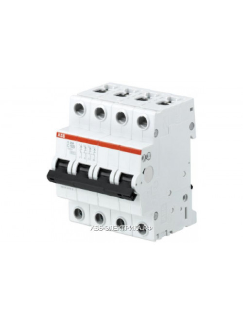 ABB S204 Автоматический выключатель 4P 80A (B)