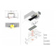 profil LED VARIO30-05 ACDE-9 4050 biały mal. /op
