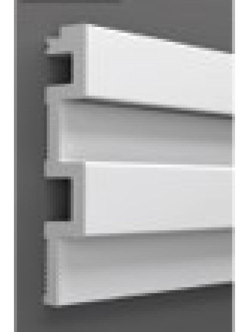 DC402-301 ( 115*18*2900mm ) alb decor. panel ASTI