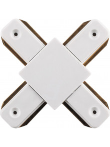 FN LD1002 соединитель X белый.