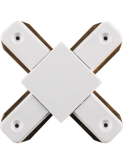 FN LD1002 соединитель X белый.