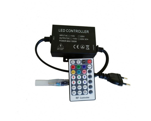 Controler 220V NEON RGB 10x20 - AC-2 (1500W; RF; 28K)