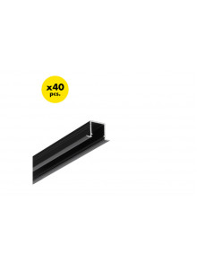профиль LED SMART-IN10 AC2/Z 2000 чёрный анодированный [40szt]