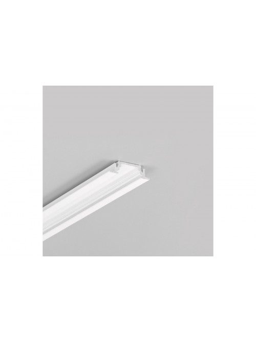 профиль LED GROOVE10 BC/UX 2000 белый крашеный/ в упаковке