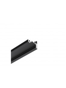 профиль LED CORNER10 BC/UX 2000 чёрный анодированный в упаковке