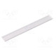 Profil LED aparent ARC 12, alb, lungime 2m
