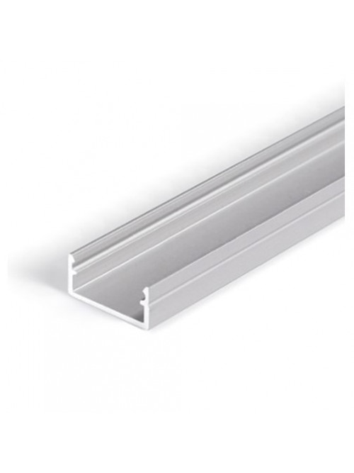 Profil LED aparent BEGTON 12, aluminiu anodizat, lungime 1m