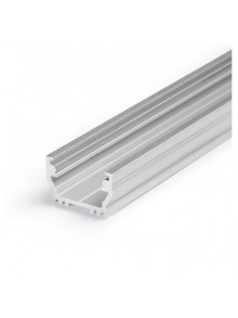 Profil LED aparent UNI 12, aluminiu anodizat, lungime 2m