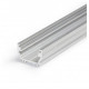 Profil LED aparent UNI 12, aluminiu anodizat, lungime 2m