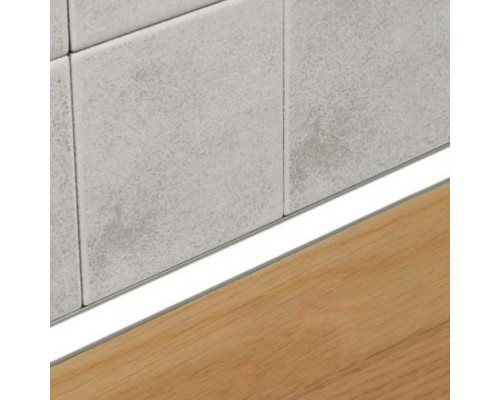 Profil LED aparent UNI 12, aluminiu anodizat, lungime 2m