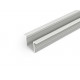 Profil LED încastrat SMART-IN16, aluminiu anodizat, lungime 2m