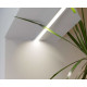 Profil LED încastrat SMART-IN16, aluminiu anodizat, lungime 2m