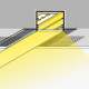 Profil LED încastrat VARIO 30-05, aluminiu neanodizat, lungime 2m