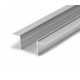 Profil LED încastrat VARIO 30-05, aluminiu neanodizat, lungime 2m